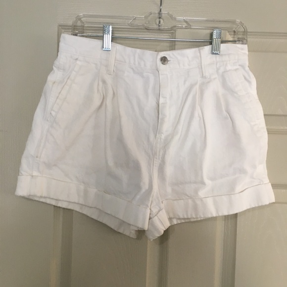 GAP Pants - White high waist shorts size 29 GAP Pants - White high waist shorts size 29